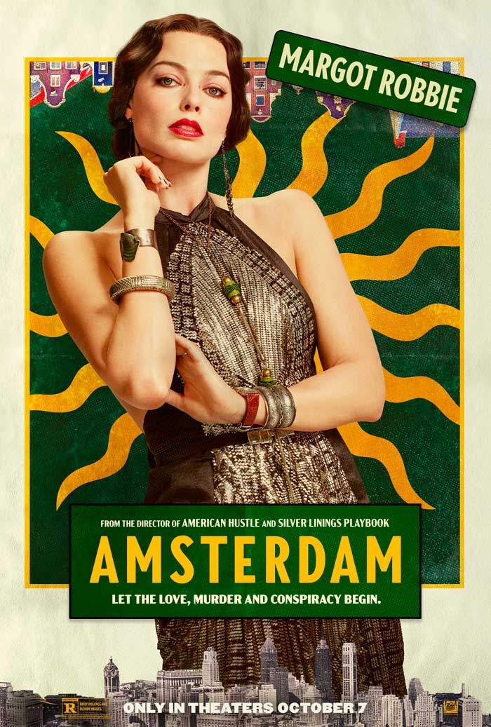 Ámsterdam - cartel Margot Robbie