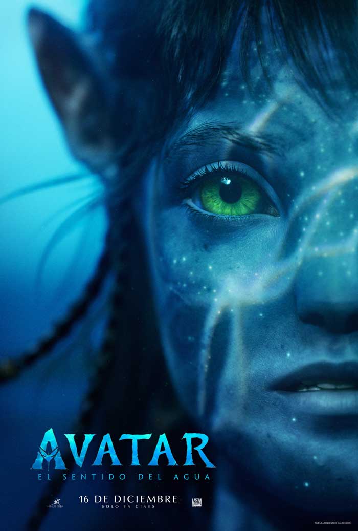 Avatar: El sentido del agua - cartel teaser