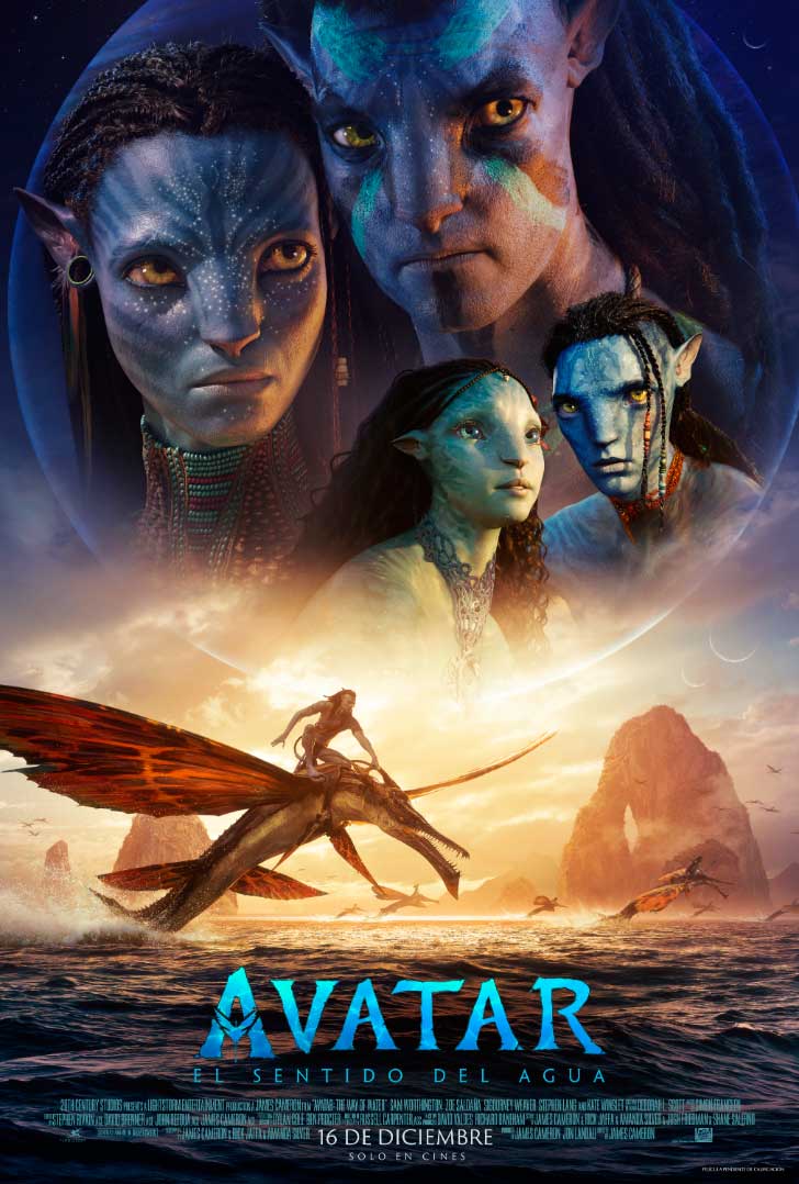 Avatar: El sentido del agua - cartel