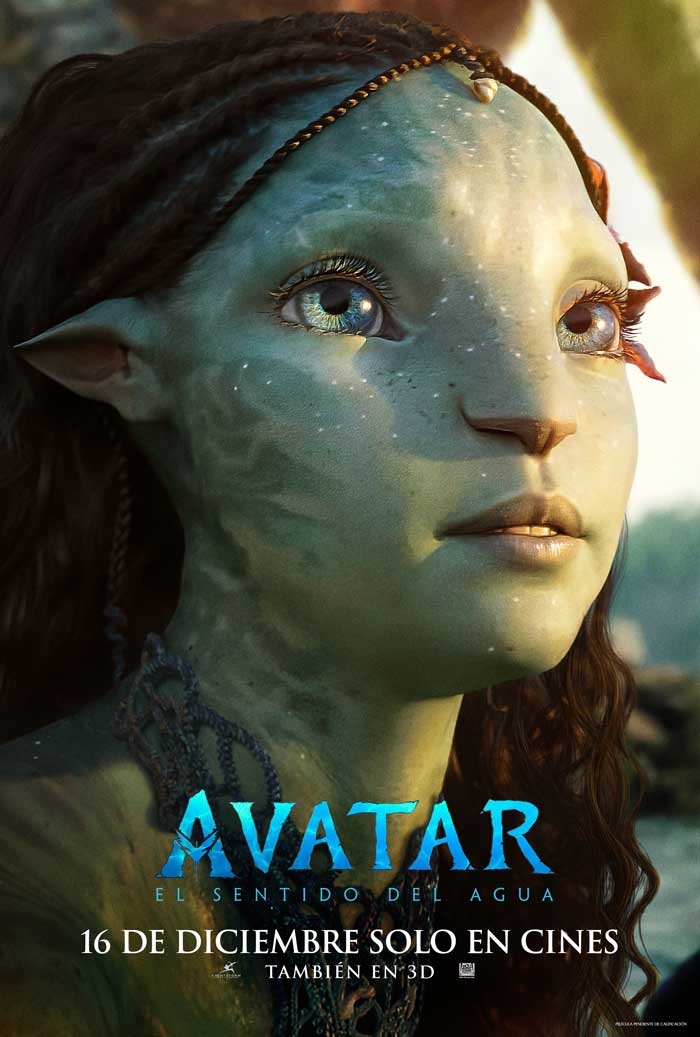 Avatar: El sentido del agua - cartel Tsireya