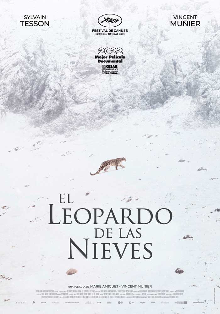 El leopardo de las nieves - cartel
