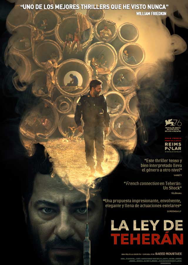La ley de Teherán - cartel