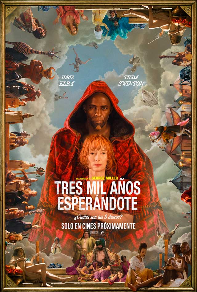 Tres mil años esperándote - cartel