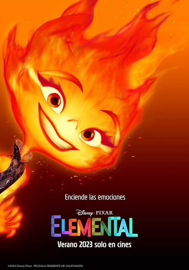 Elemental - cartel Enciende las emociones