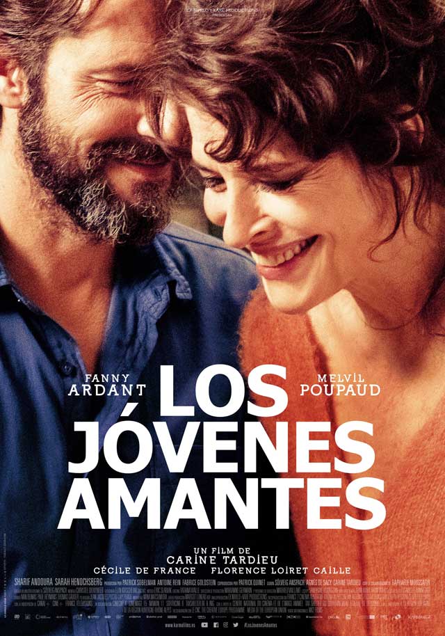 Los jóvenes amantes - cartel
