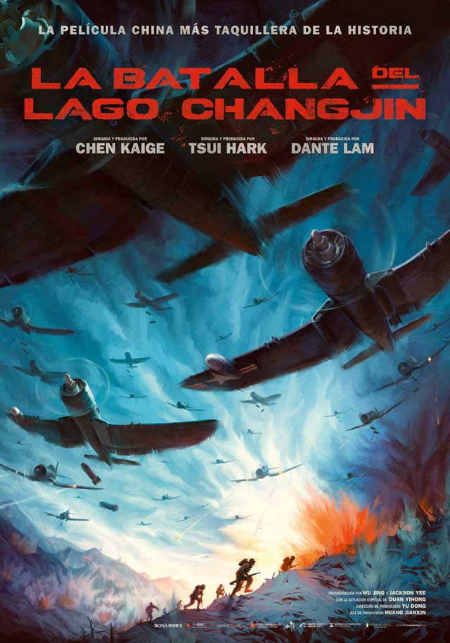 La batalla del lago Changjin - cartel