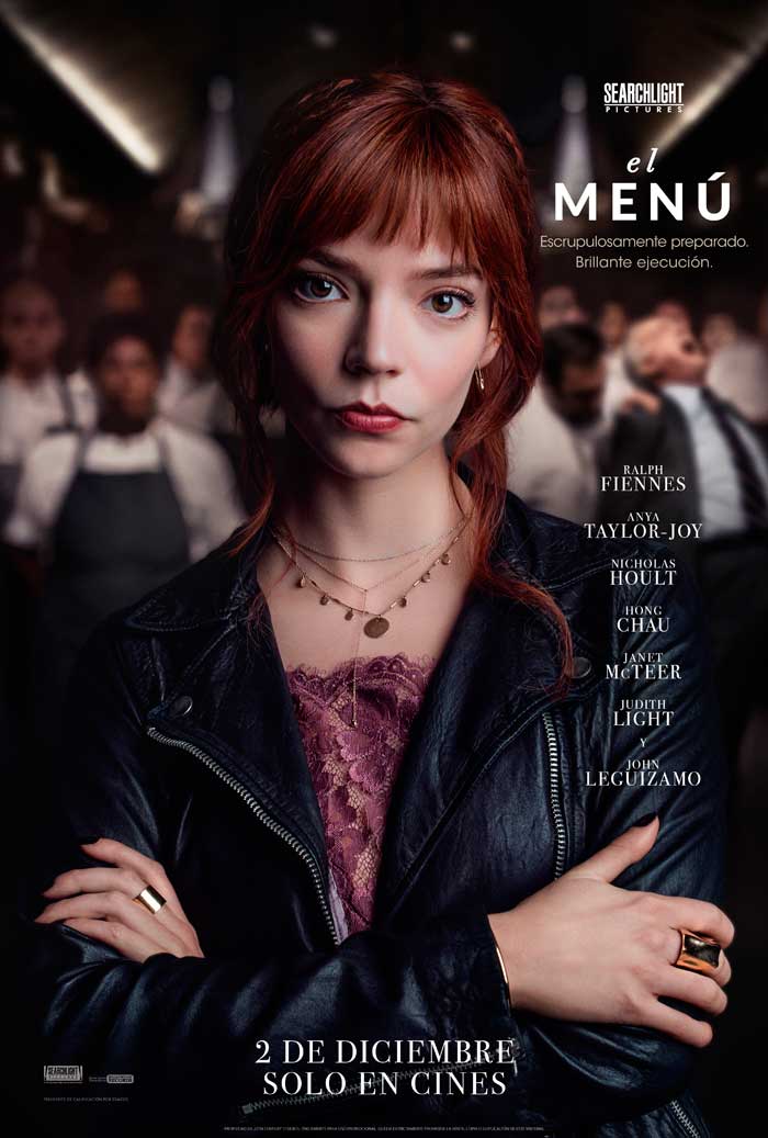 El menú - cartel teaser: Anya Taylor-Joy