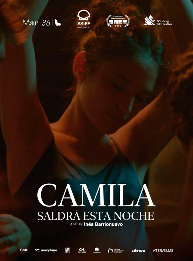 Camila saldrá esta noche - cartel
