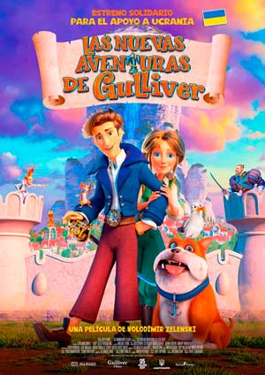 Cartel de Las nuevas aventuras de Gulliver
