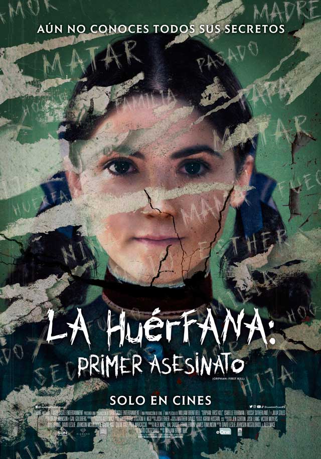 La huérfana: primer asesinato - cartel