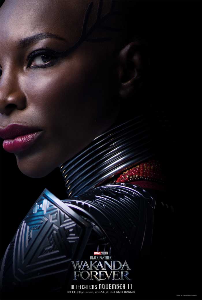 Black Panther: Wakanda forever - cartel Michaela Coel es Aneka