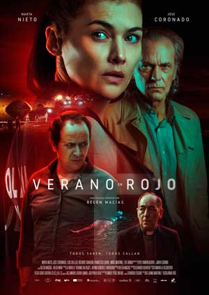 Cartel de Verano en rojo