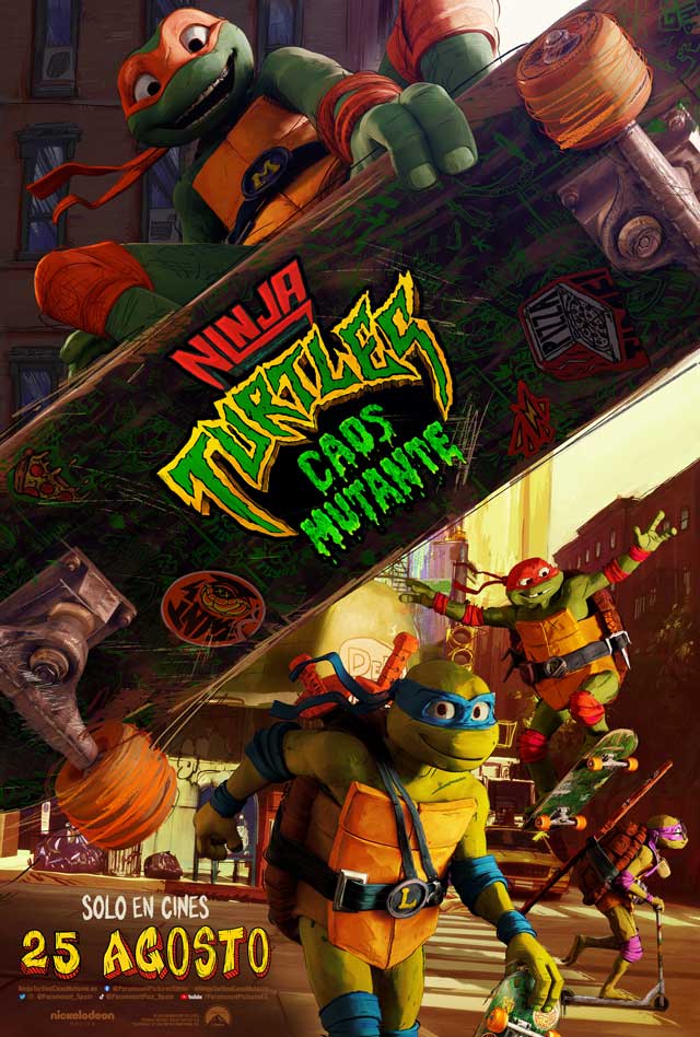 Ninja Turtles: Caos mutante - cartel