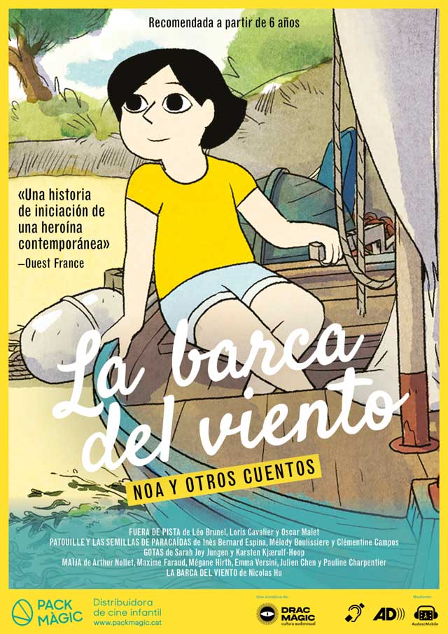 La barca del viento. Noa y otros cuentos - cartel