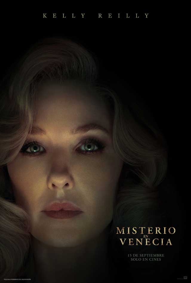 Misterio en Venecia - cartel Kelly Reilly