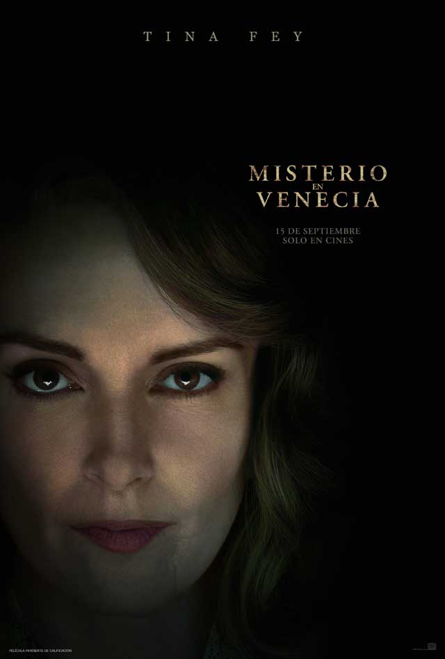 Misterio en Venecia - cartel Tina Fey