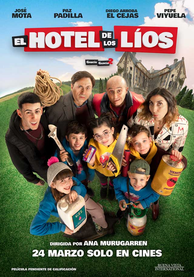 El hotel de los líos - cartel teaser