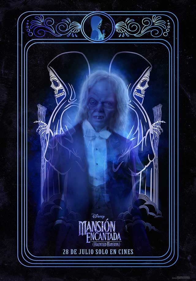 Mansión encantada - cartel Butler