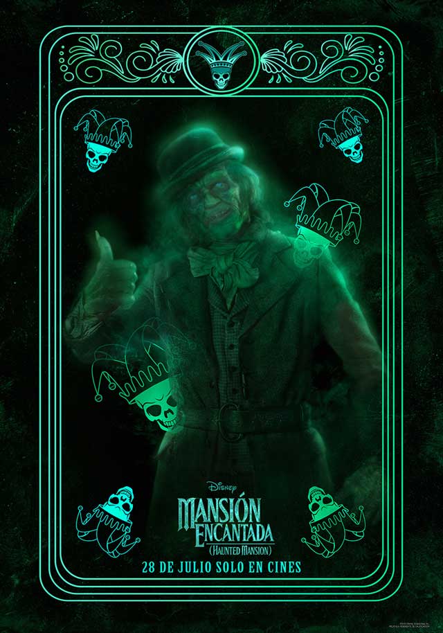 Mansión encantada - cartel Hitchhiker