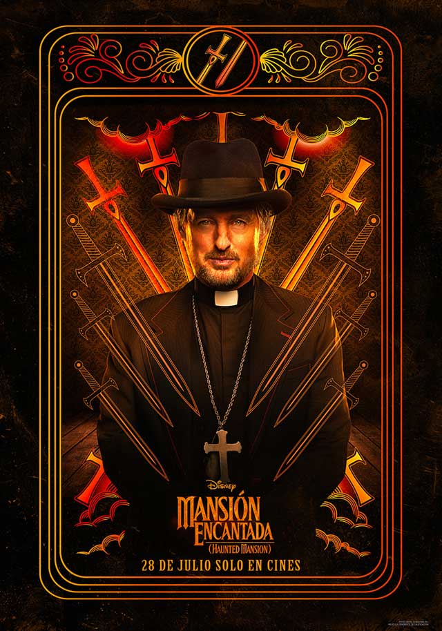 Mansión encantada - cartel Kent