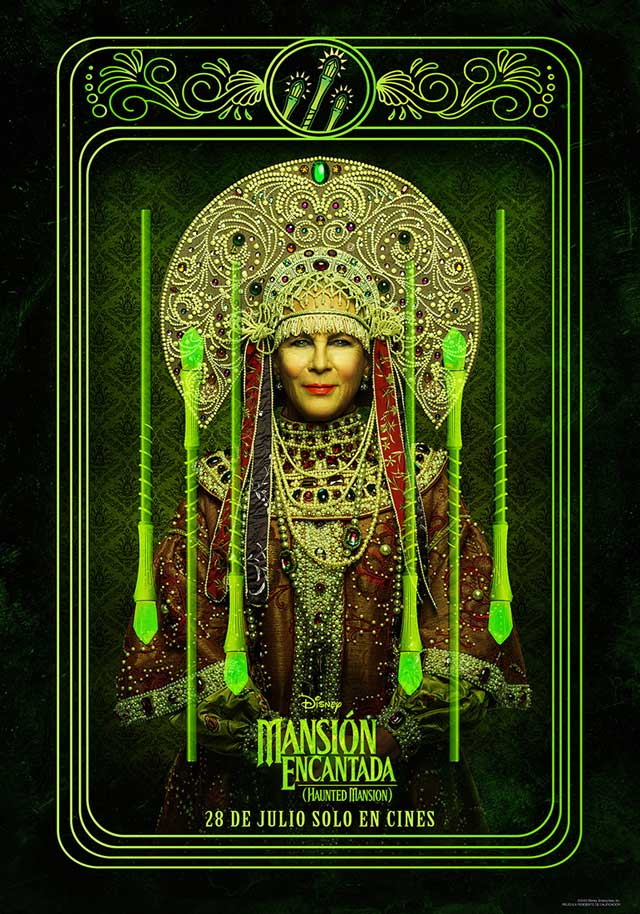 Mansión encantada - cartel Leota