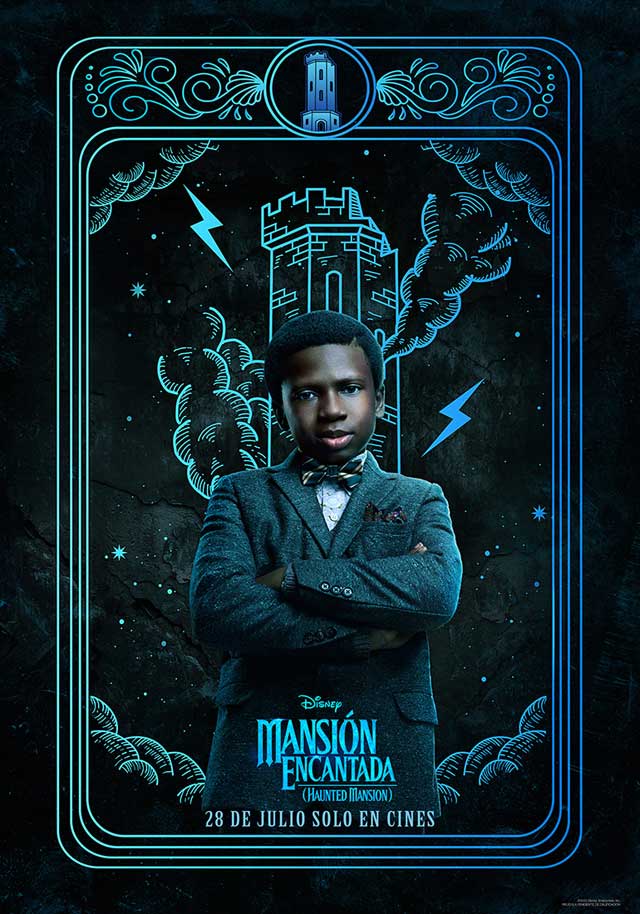 Mansión encantada - cartel Travis