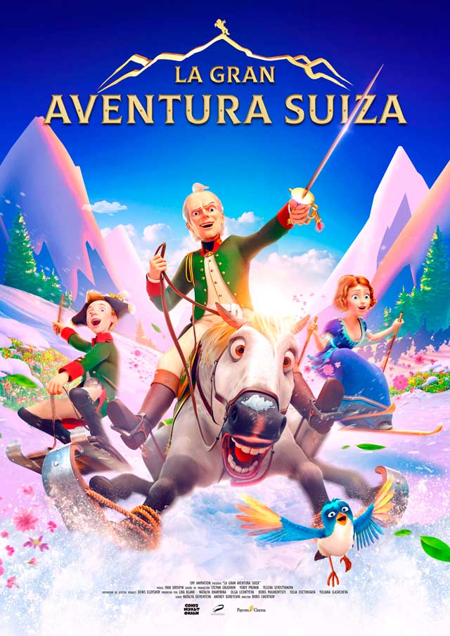 La gran aventura Suiza - cartel