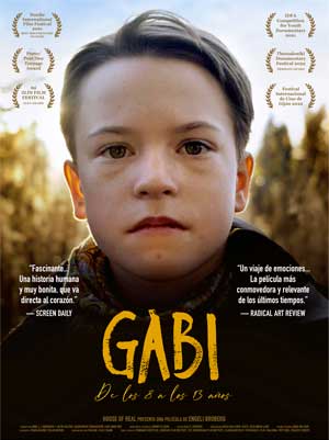 Cartel de Gabi, de los 8 a los 13 años