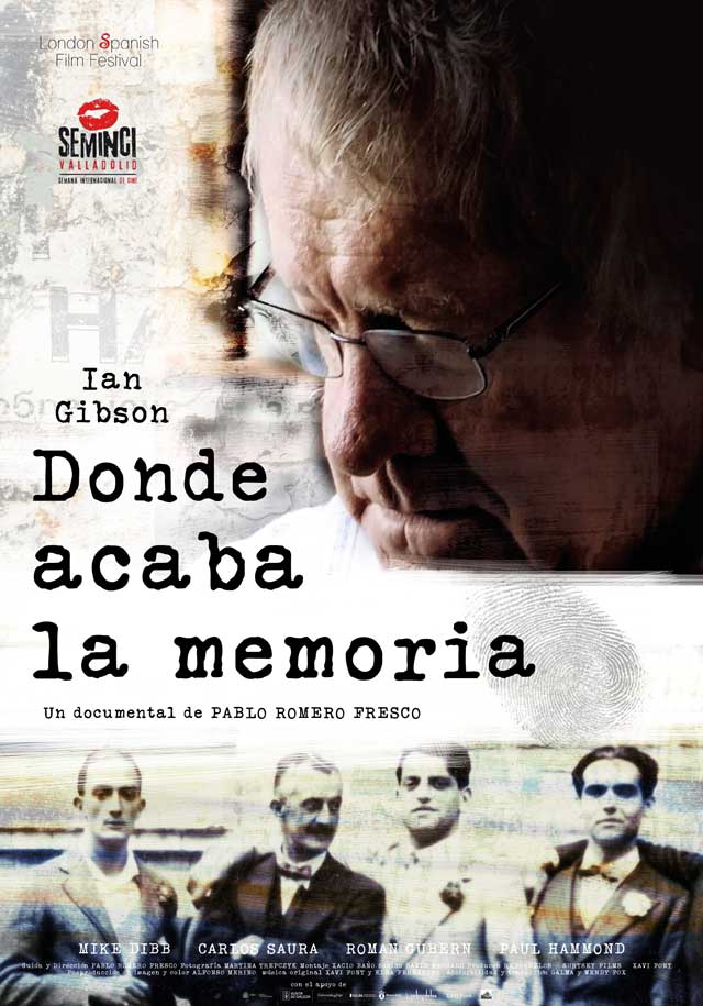 Donde acaba la memoria - cartel