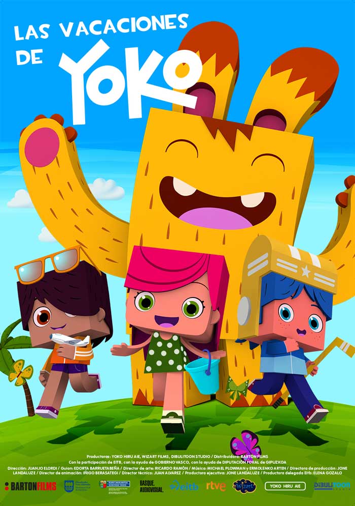 Las vacaciones de Yoko - cartel