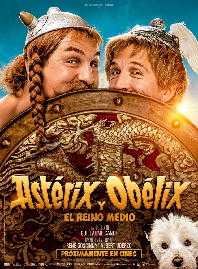 Astérix y Obélix y el reino medio - cartel teaser