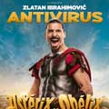 Astérix y Obélix y el reino medio cartel reducido Zlatan Ibrahimović es Antivirus