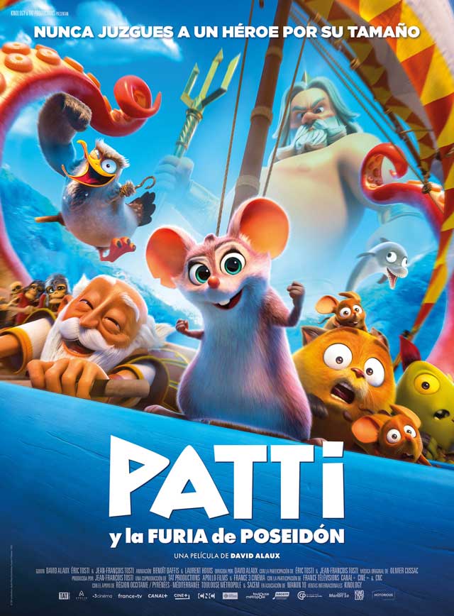 Patti y la furia de Poseidón - cartel