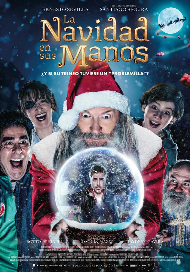 La Navidad en sus manos - cartel