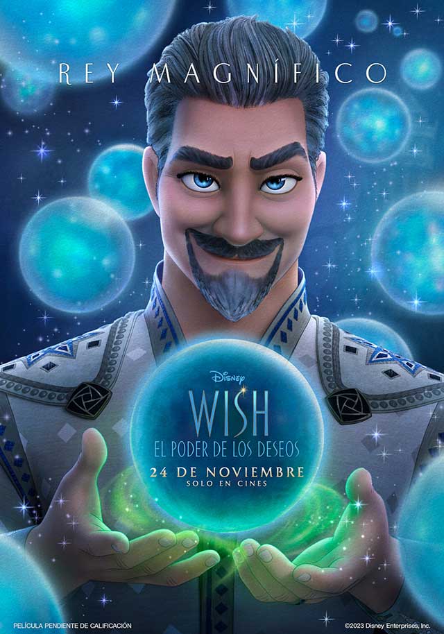 Wish: El poder de los deseos - cartel Rey Magnífico