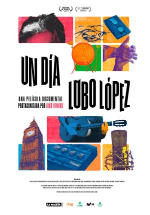 Cartel de Un día Lobo López