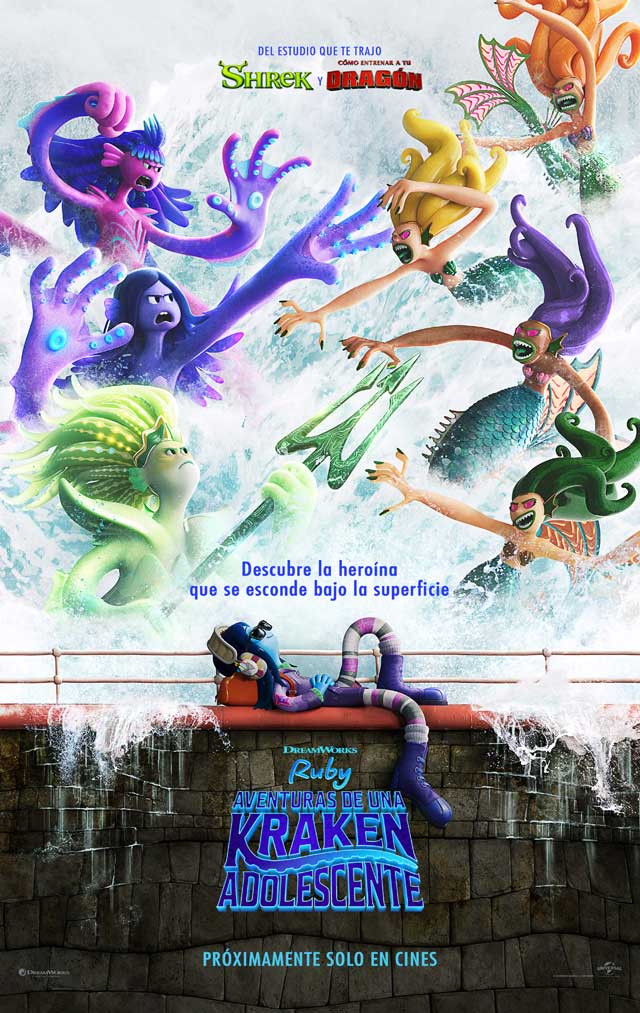 Ruby: Aventuras de una Kraken adolescente - cartel