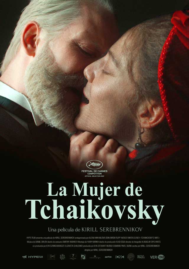 La mujer de Tchaikovsky - cartel