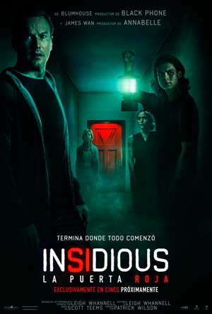 Cartel de Insidious: La puerta roja