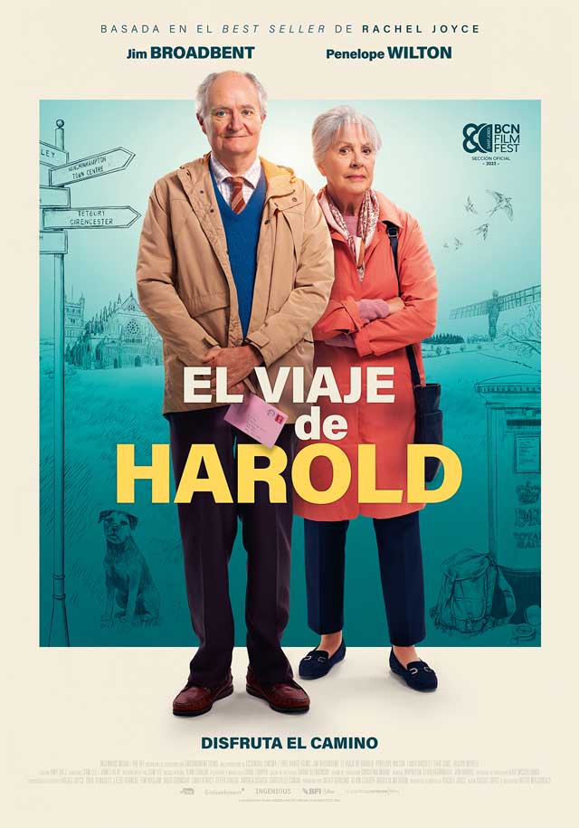 El viaje de Harold - cartel