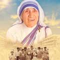 Madre Teresa: No hay amor más grande cartel reducido