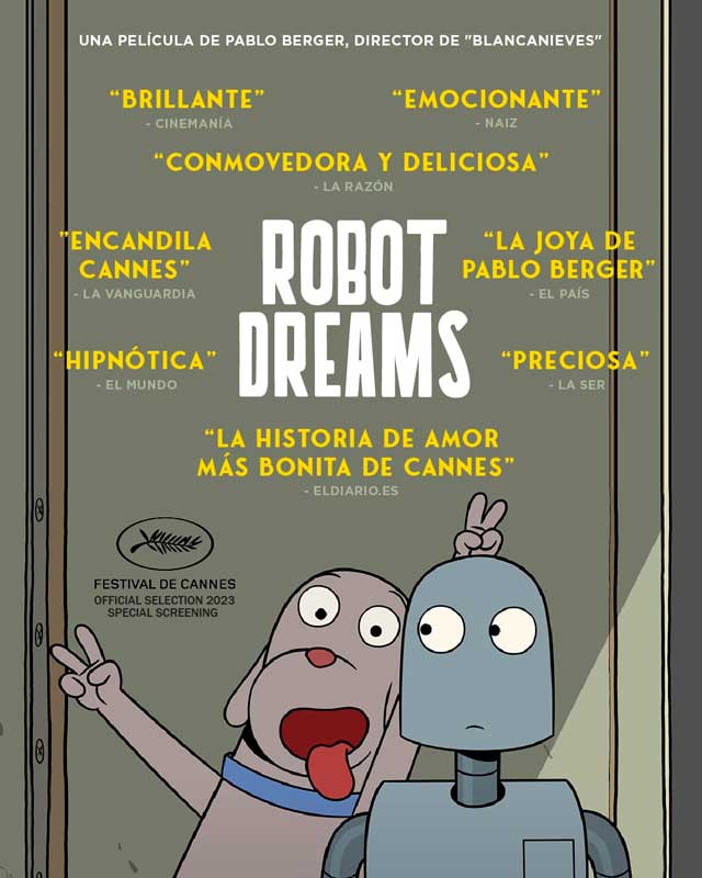 Robot dreams - cartel