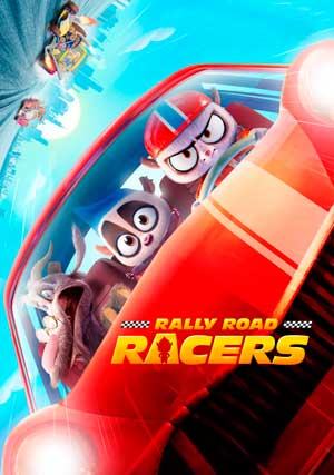 Cartel de Rally Road Racers
