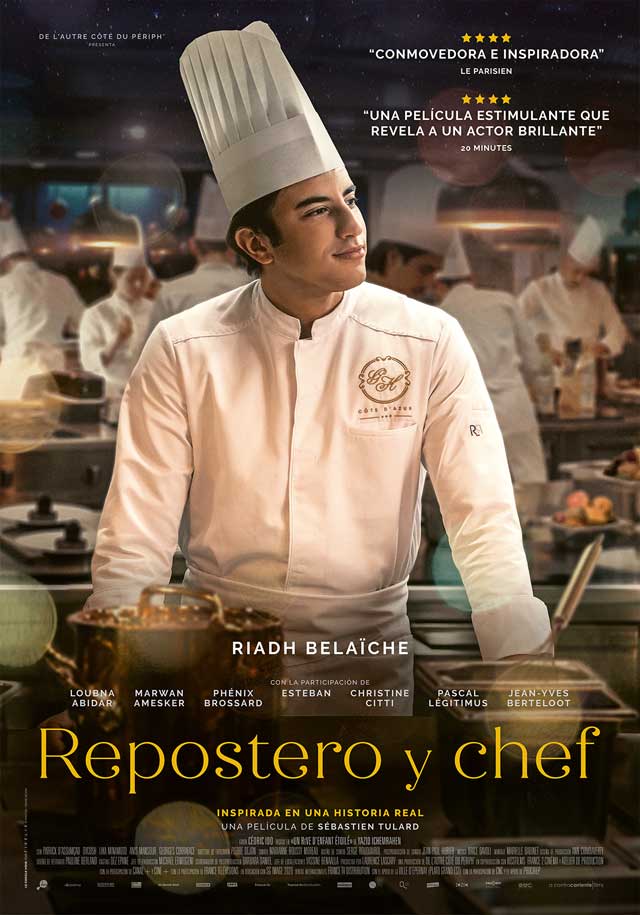 Repostero y chef - cartel