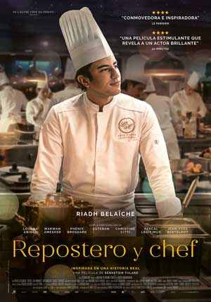 Cartel de Repostero y chef