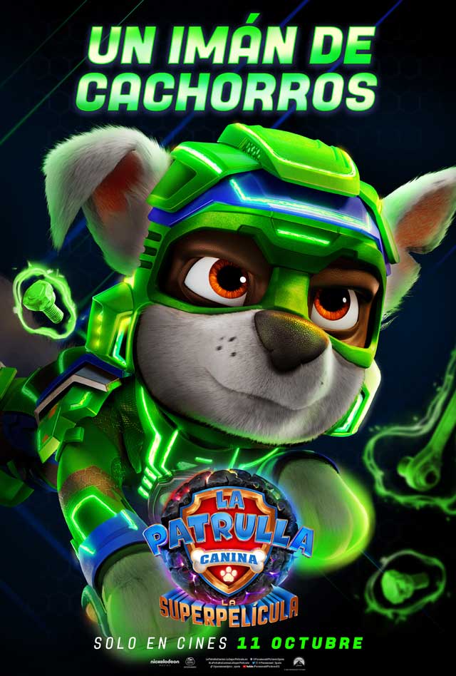 La patrulla canina: La superpelícula - cartel Un imán de cachorros