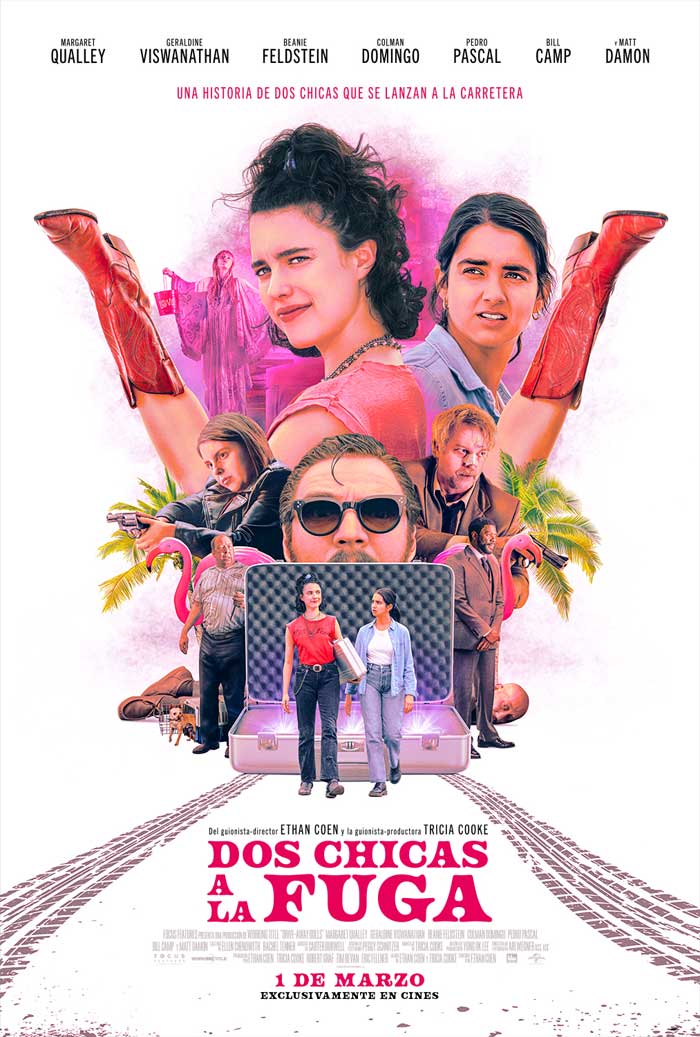 Dos chicas a la fuga - cartel