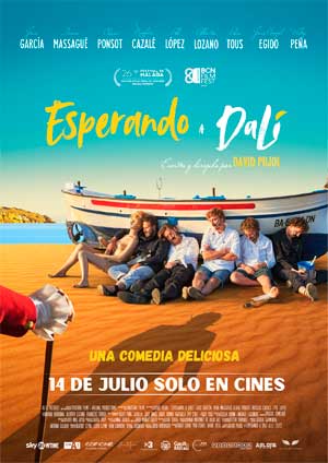 Cartel de Esperando a Dalí