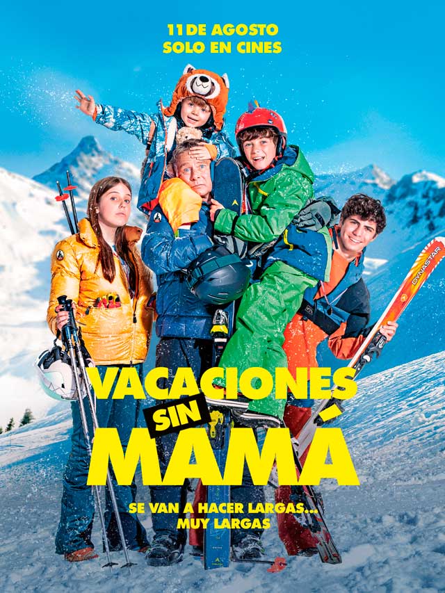 Vacaciones sin mamá - cartel