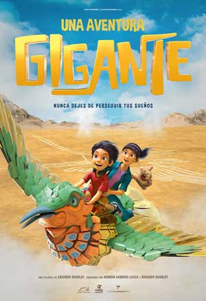 Cartel de Una aventura gigante